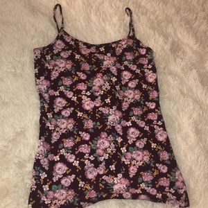 Floral tank top